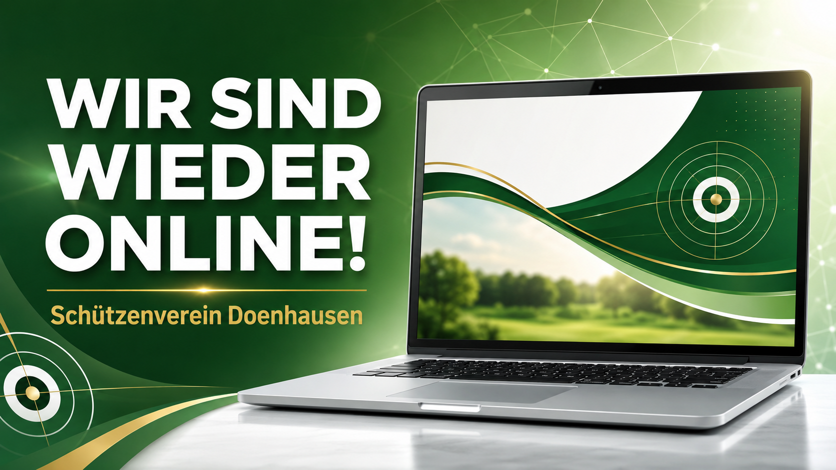 Wir sind wieder online!